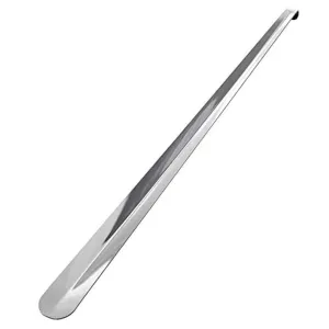 31.5" Extra Long Shoehorn,Stainless Steel Shoe Horn,Long Handle Durable Metal Boot Horn with Hook