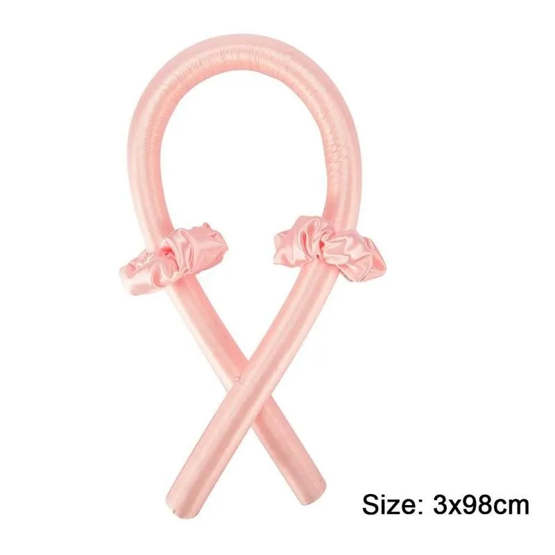 Beauty Heatless Curling Rod Headband Lazy Curler Set
