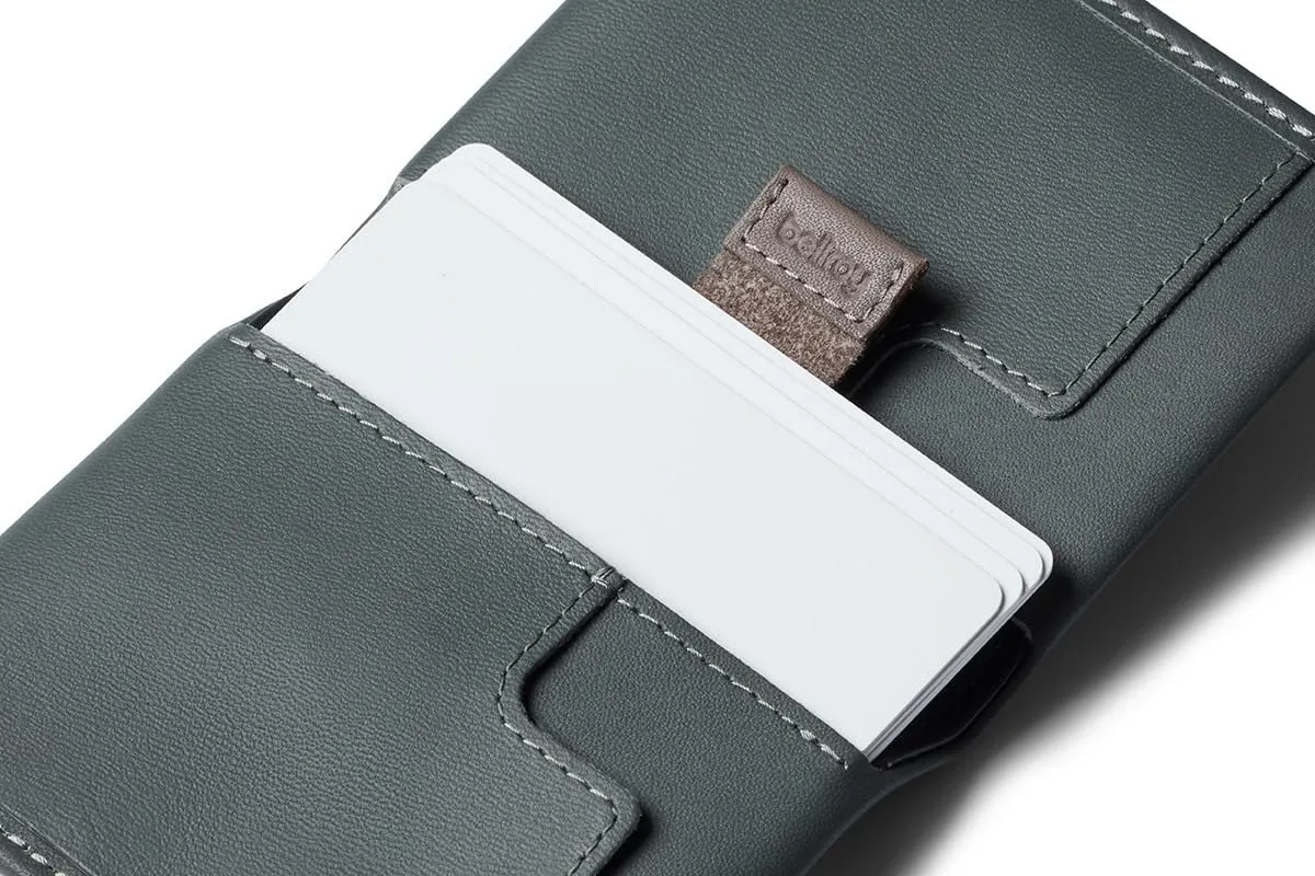 Bellroy Slim Sleeve, slim leather wallet (Max. 8 cards and bills)