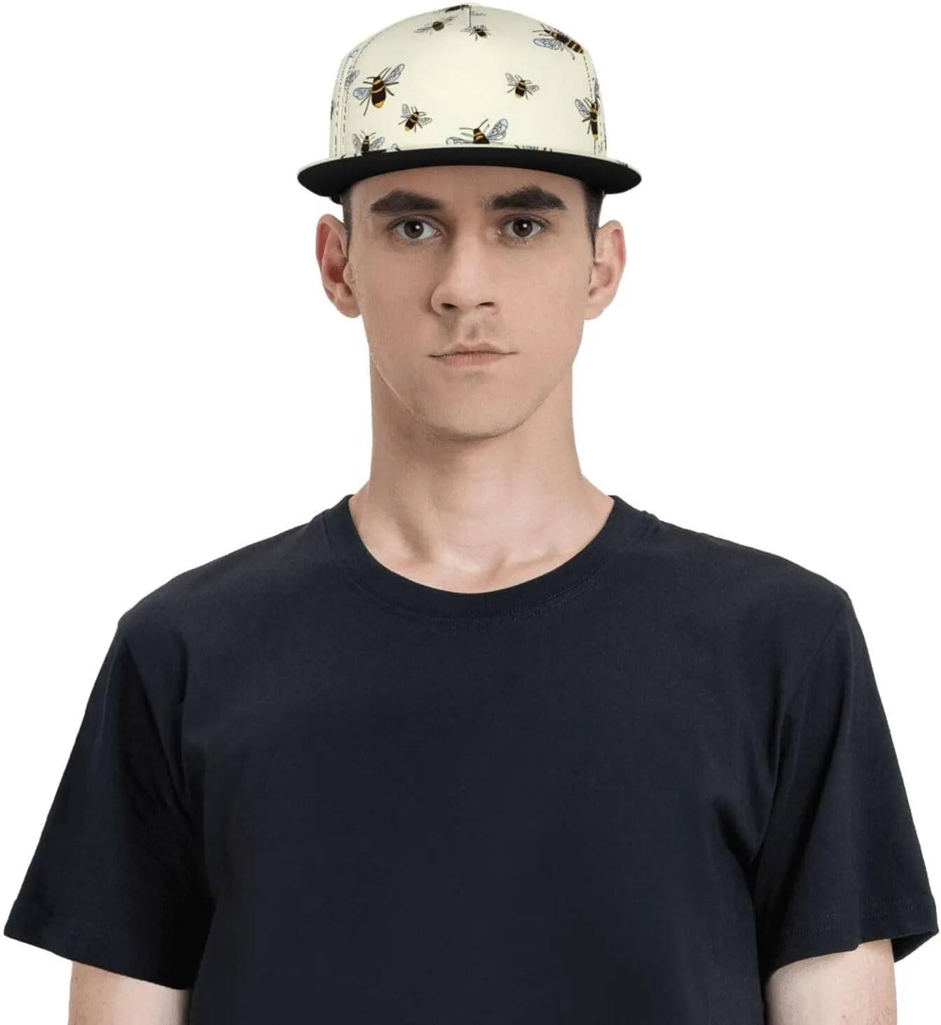 Cartoon Animal Baseball Cap for Men Women Classic Snapback Hip Hop Flat Bill Brim Adjustable Visor Beach Trucker Hat