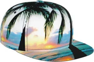 Cartoon Animal Baseball Cap for Men Women Classic Snapback Hip Hop Flat Bill Brim Adjustable Visor Beach Trucker Hat