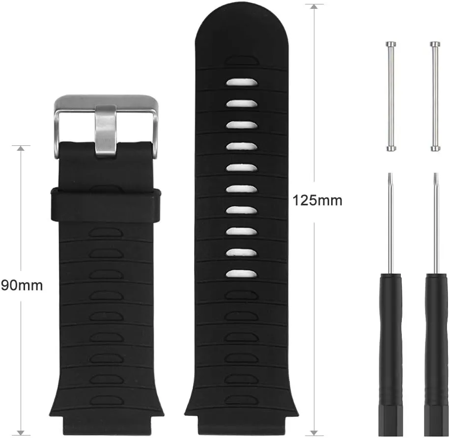 Compatible For Garmin Forerunner 920xt Band,Solf Silicone Replacement Band For Garmin Forerunner 920xt Watch