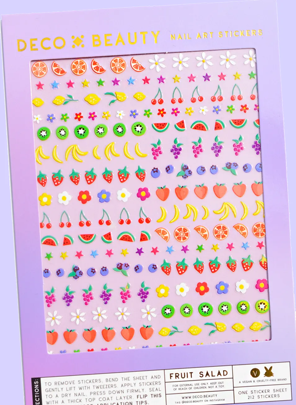 Deco Beauty Nail Art Stickers - Fruit Salad