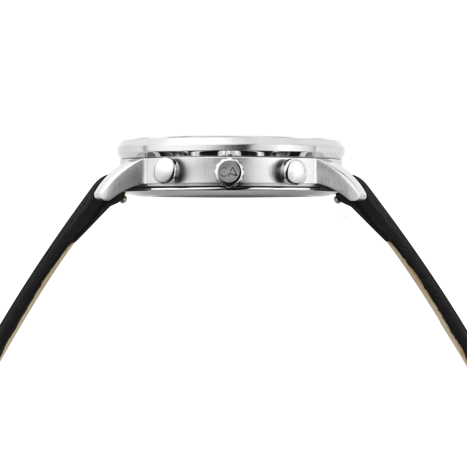 Golden Gate Chrono Leather Black Silver