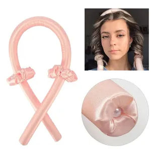 Heatless Curling Rod Headband Ribbon Silk Giveaway