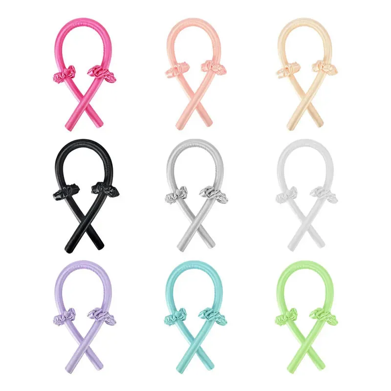 Heatless Curling Rod Headband Ribbon Silk Giveaway