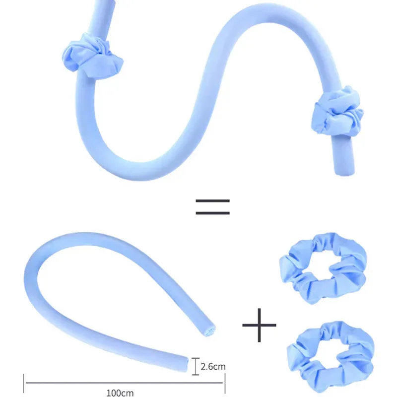 Heatless Curling Rod Headband Ribbon Silk Giveaway