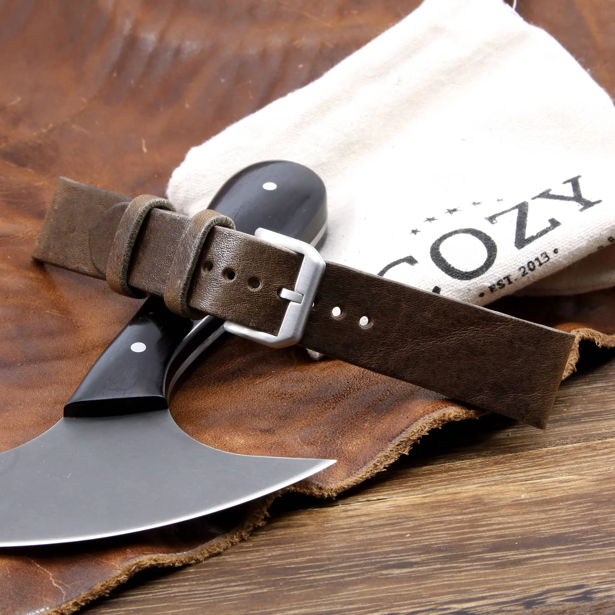 Leather Watch Strap, Vintage 404 | Stitch-less