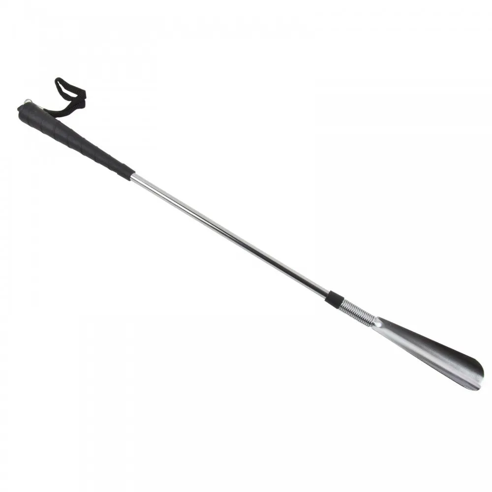 Long Handled Chrome Shoehorn