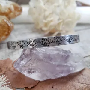 Lotus flower cuff