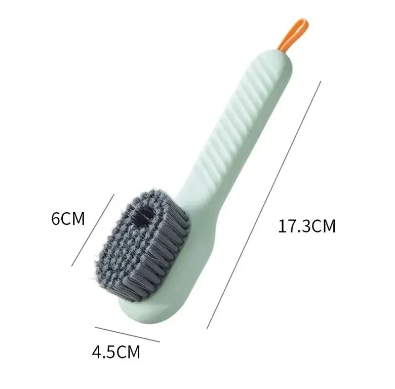 Multi-functional Soft Bristle Shoe & Calothing Brush – Long-Handled Cleaner for Easy, Effective Household Care