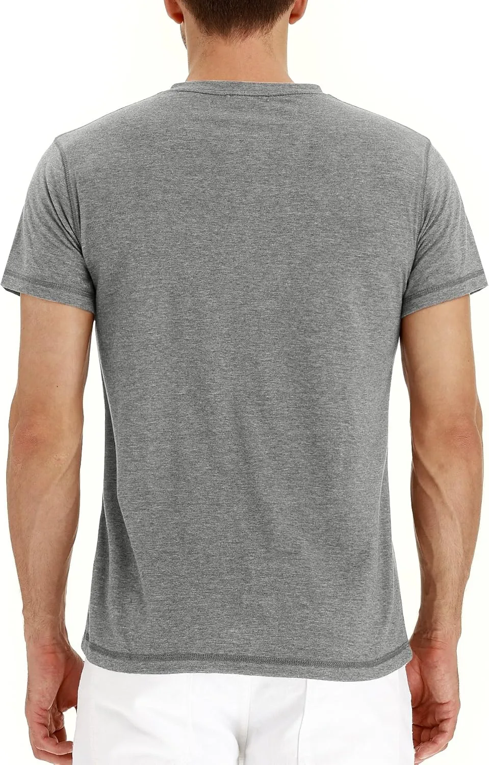 NITAGUT Mens Fashion Casual Front Placket Basic Long/Short Sleeve Henley T-Shirts