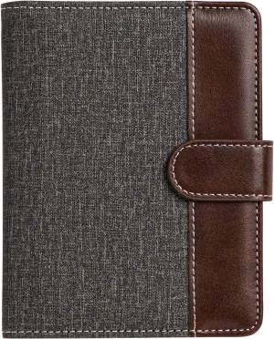 passport holder, passport cover, vaccine card holder, waterproof leather travel wallet with rfid blocking for men/women