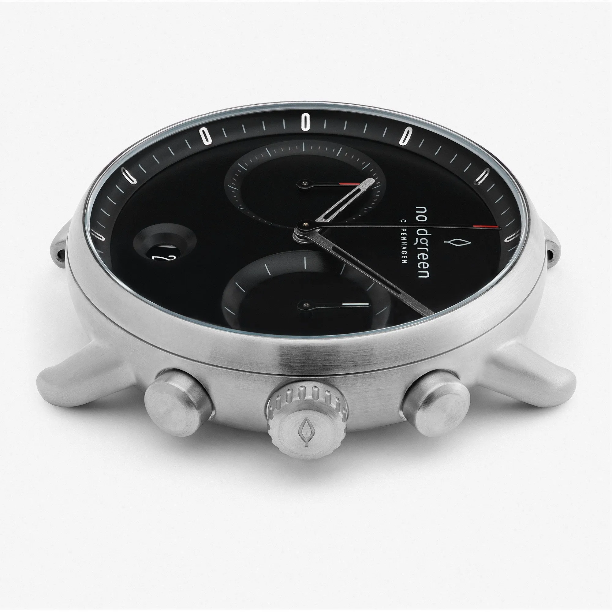 Pioneer  | Black Dial - Dove Grey Vegan Leather