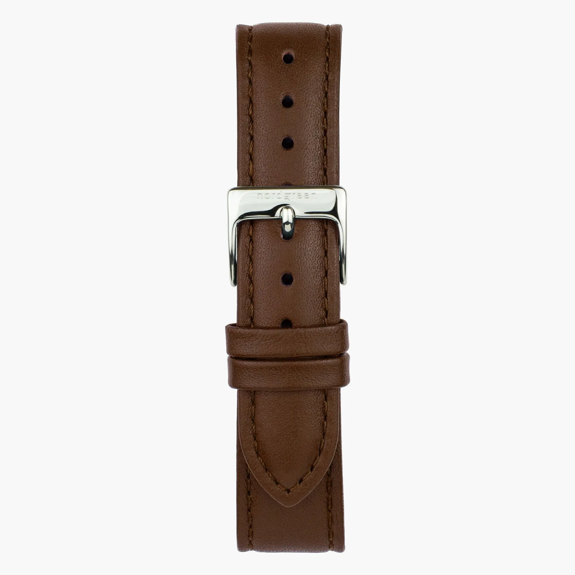 Pioneer | Navy Dial - Brown Vegan Leather