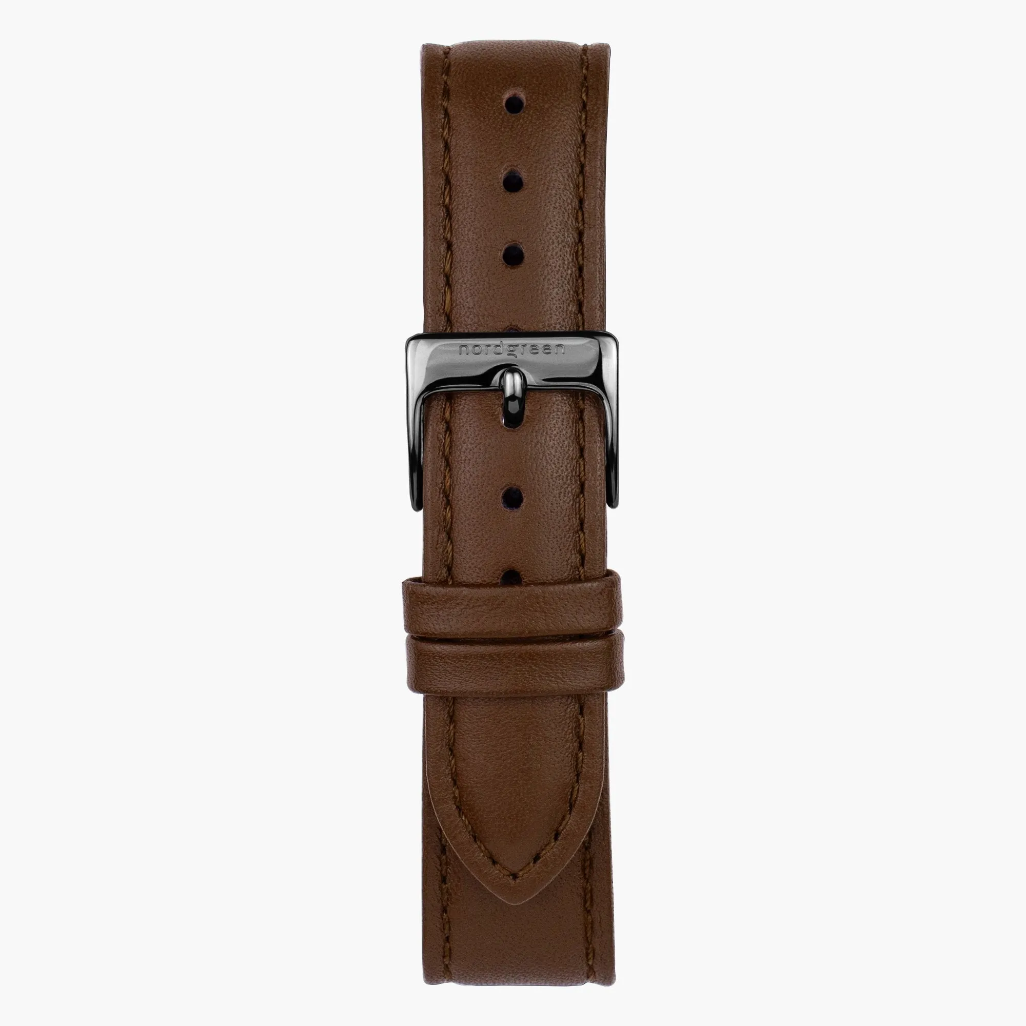 Pioneer | Navy Dial - Brown Vegan Leather