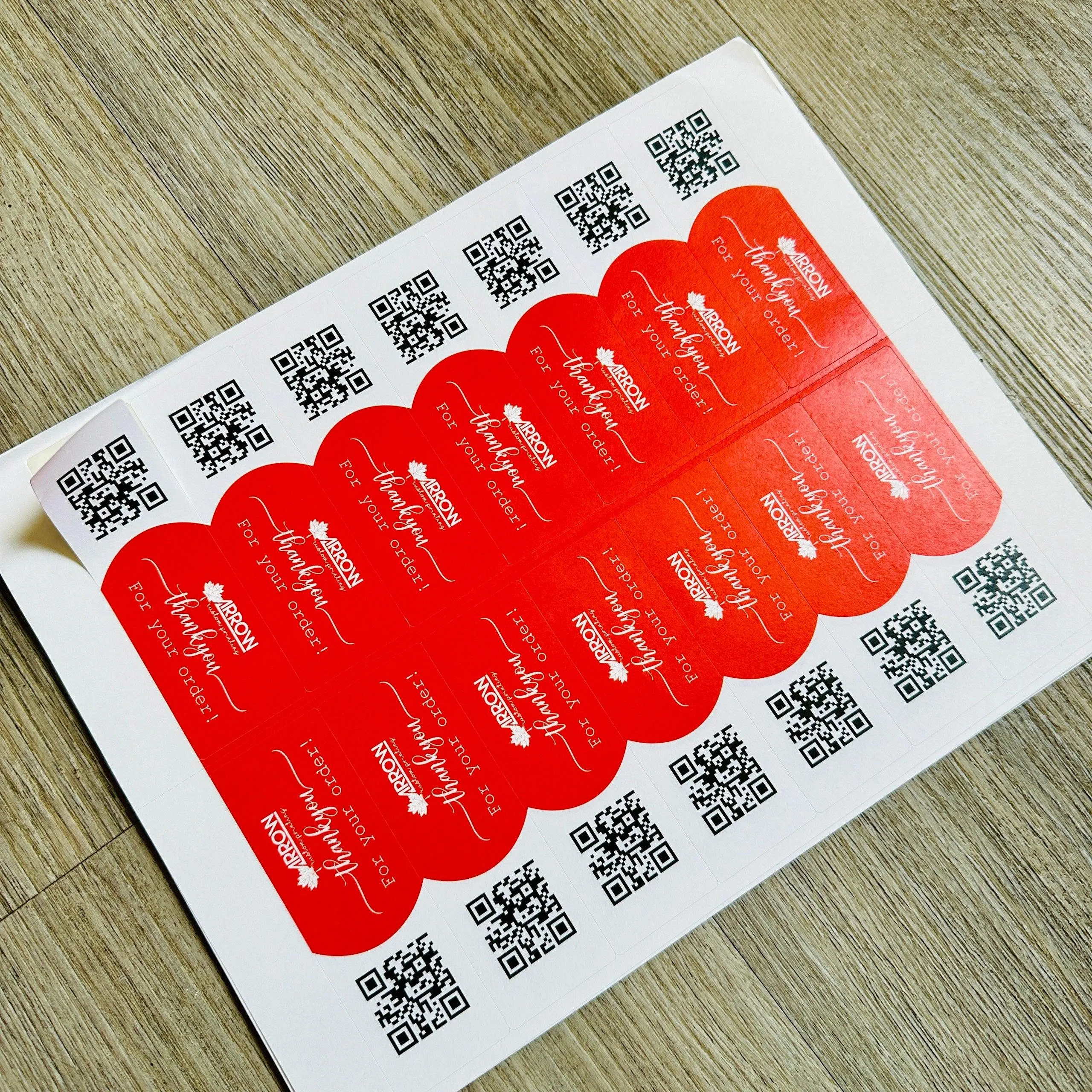 QR Code Stickers - Envelope Sticker