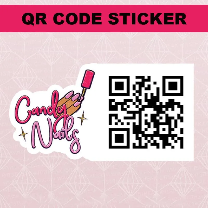 QR Code Stickers - Envelope Sticker