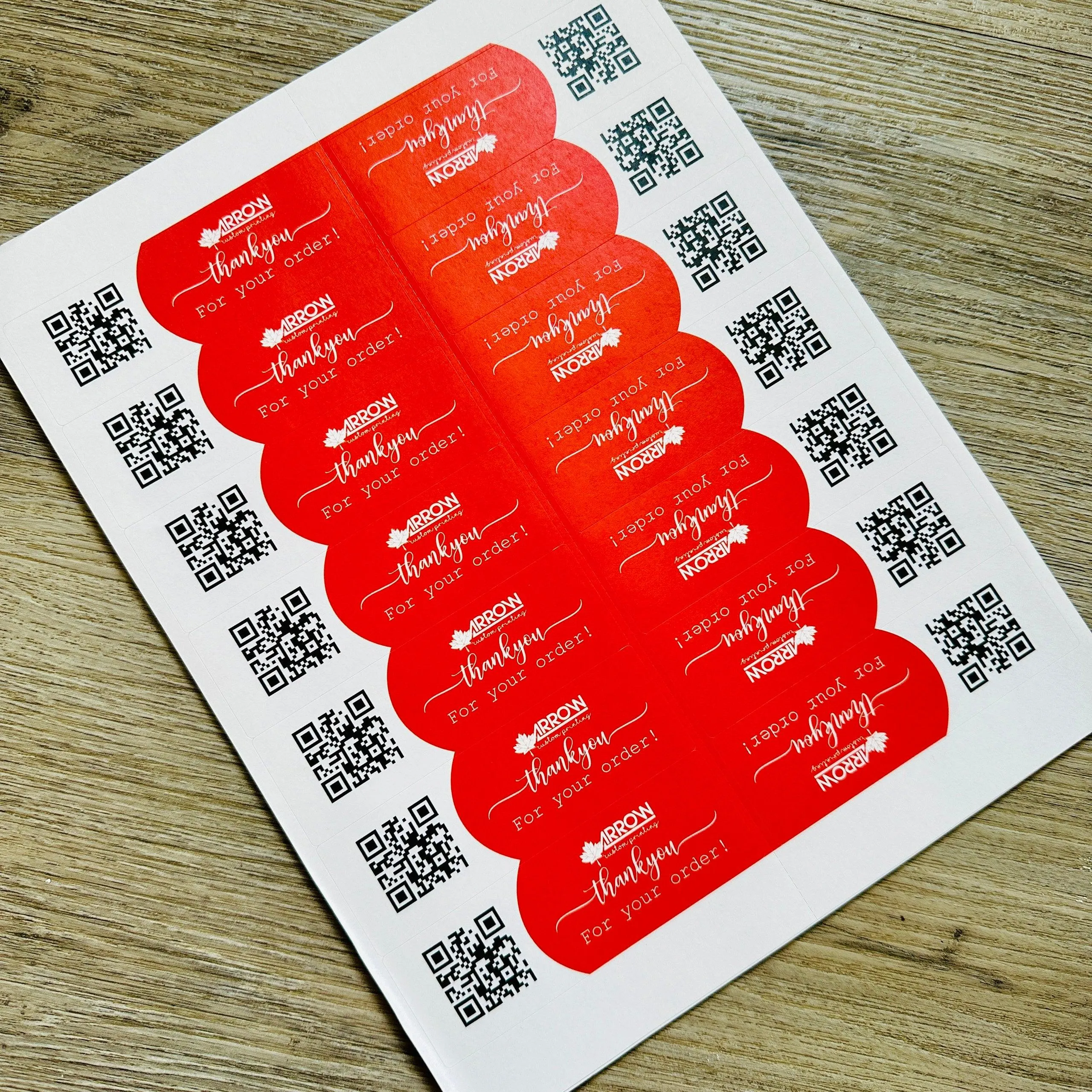 QR Code Stickers - Envelope Sticker