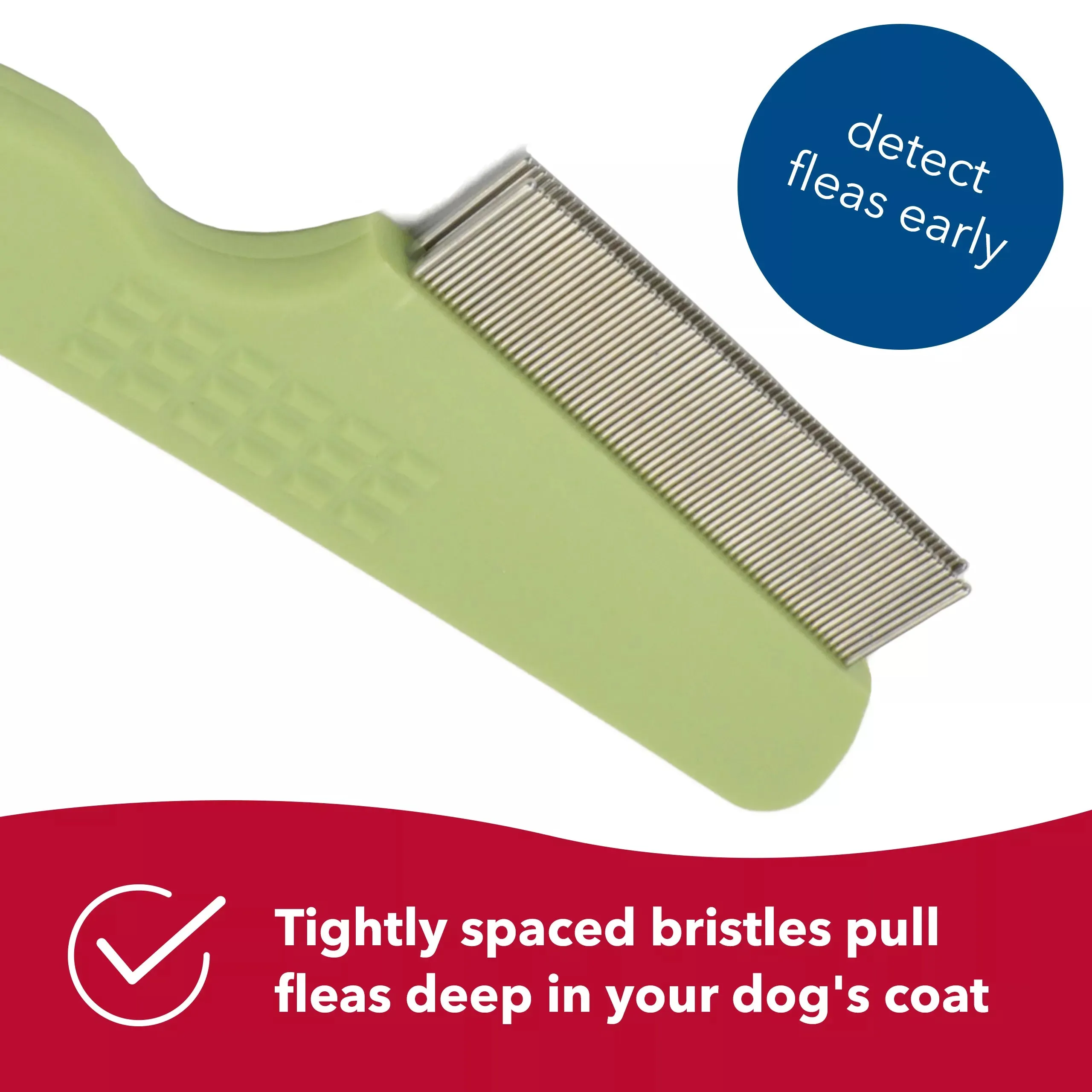 Safari Double Row Flea Comb For Dogs