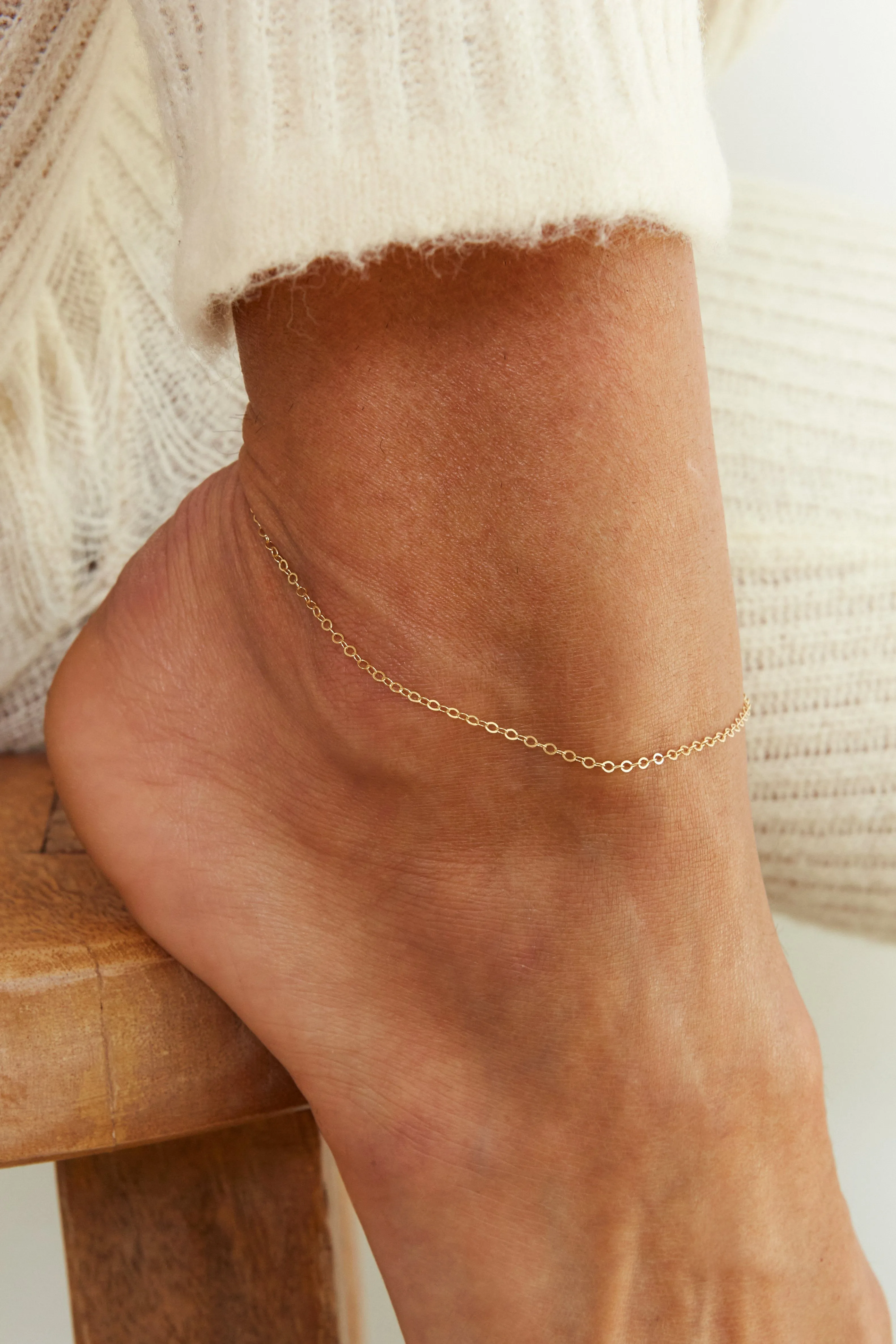 Simple Chain Anklet
