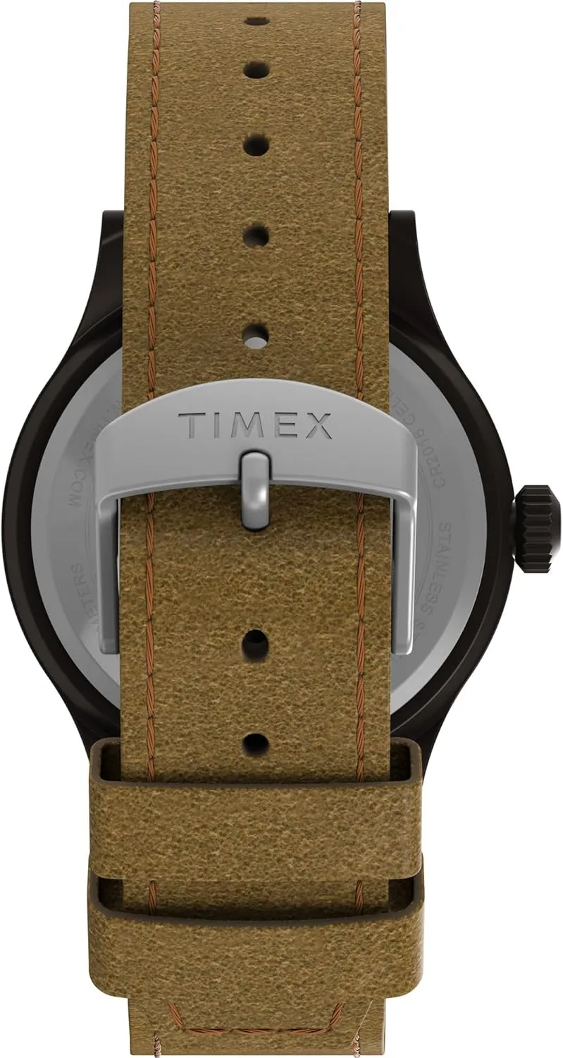 Timex Expedition Scout 40mm Mens Analog Watch | INDIGLO Backlight and Luminous Hands | Durable Comfortable Adjustable Strap | 24 Hour Time | Rugged Outdoor Watch | 50M Water Resistance