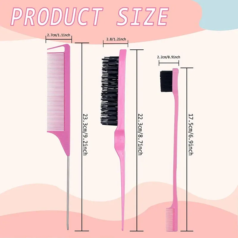 Trendy 18 Pcs Hair Styling Comb Set
