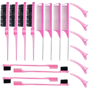 Trendy 18 Pcs Hair Styling Comb Set
