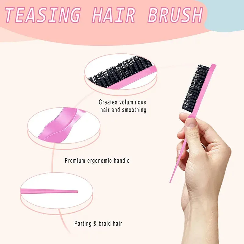 Trendy 18 Pcs Hair Styling Comb Set