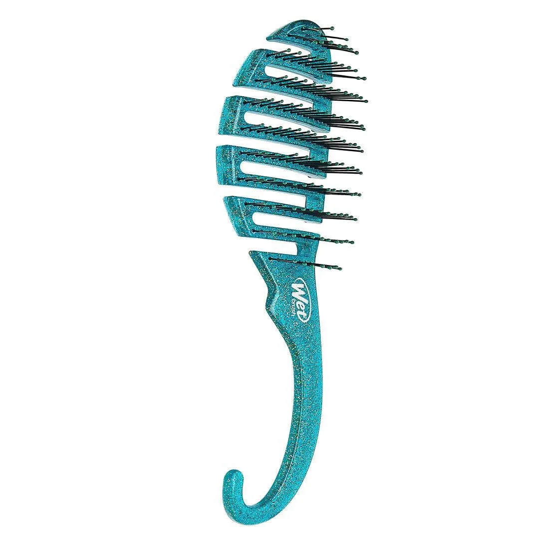 Wet Brush® Shower Detangler Hair Brush Green Glitter