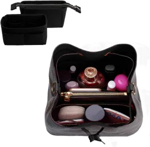 ZTUJO Purse Organizer, Bag Organizer, Insert Purse Organizer With 2 Packs In One Set For LV NeoNoe No Series perfectly