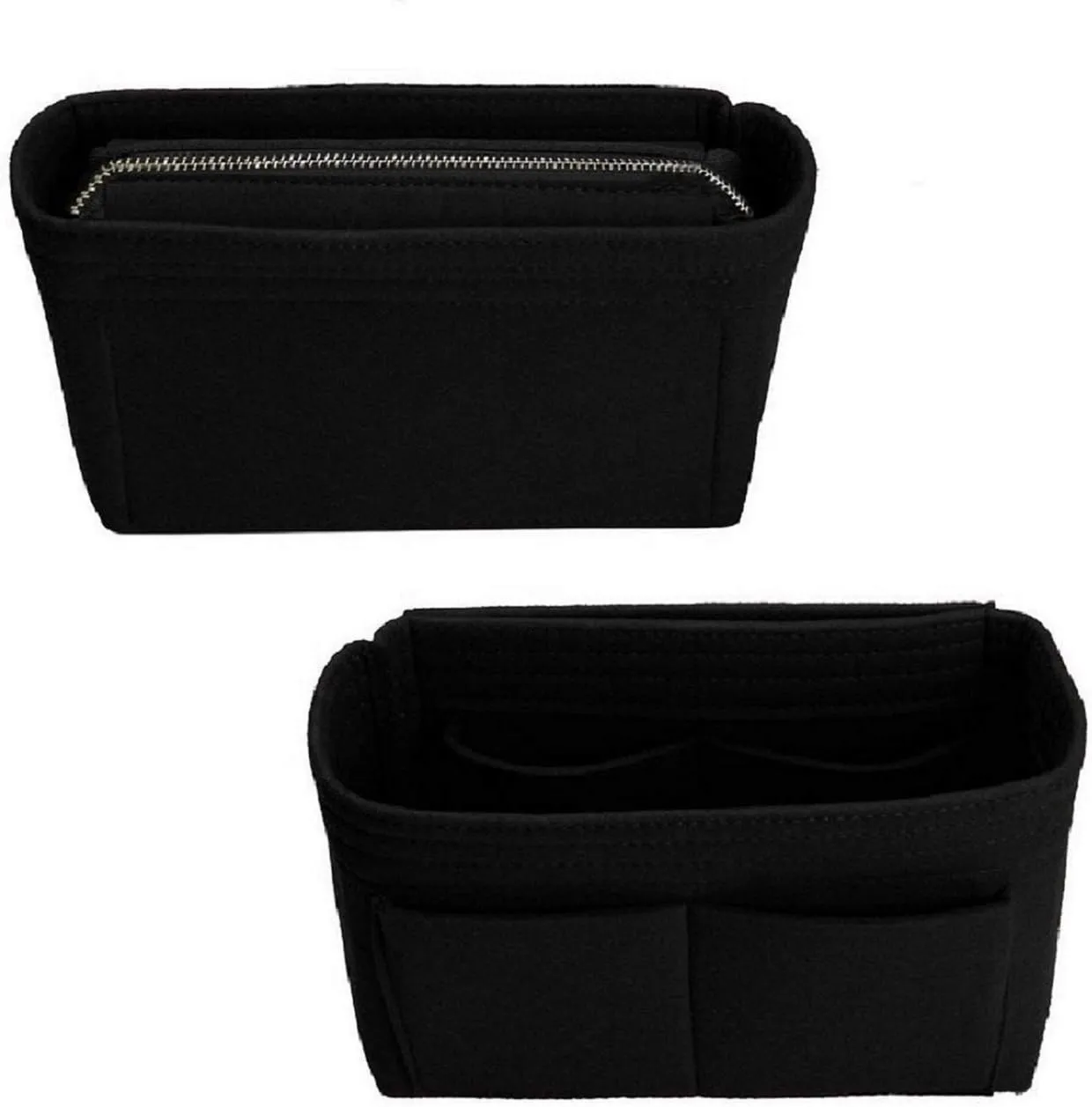 ZTUJO Purse Organizer, Bag Organizer, Insert Purse Organizer With 2 Packs In One Set For LV NeoNoe No Series perfectly